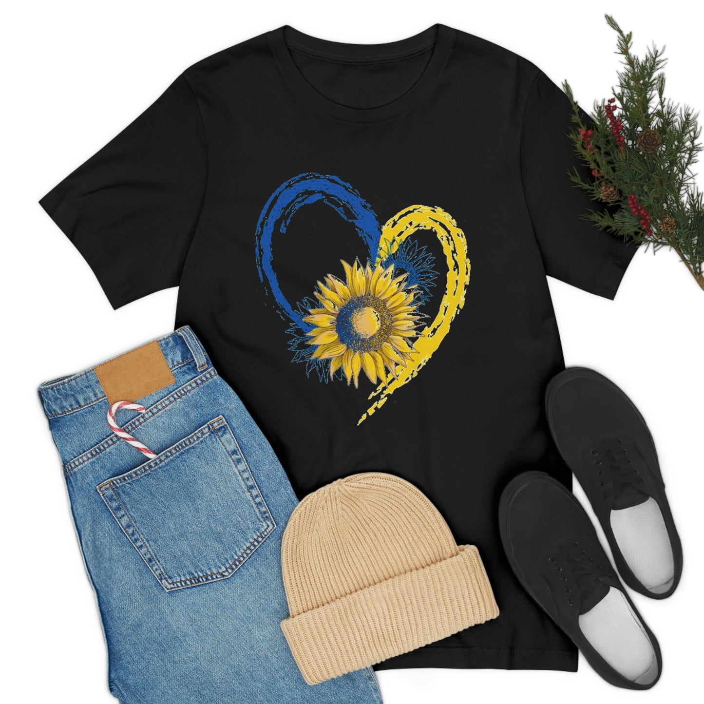 MarcheN™ - T-Shirt Unisex Ukraine Heart