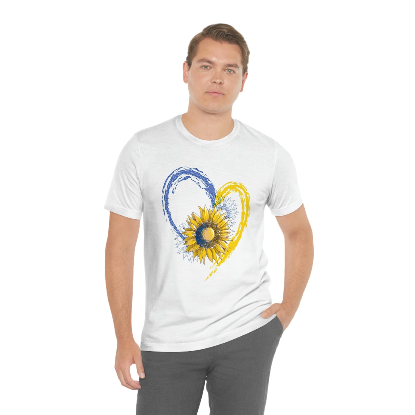 MarcheN™ - T-Shirt Unisex Ukraine Heart