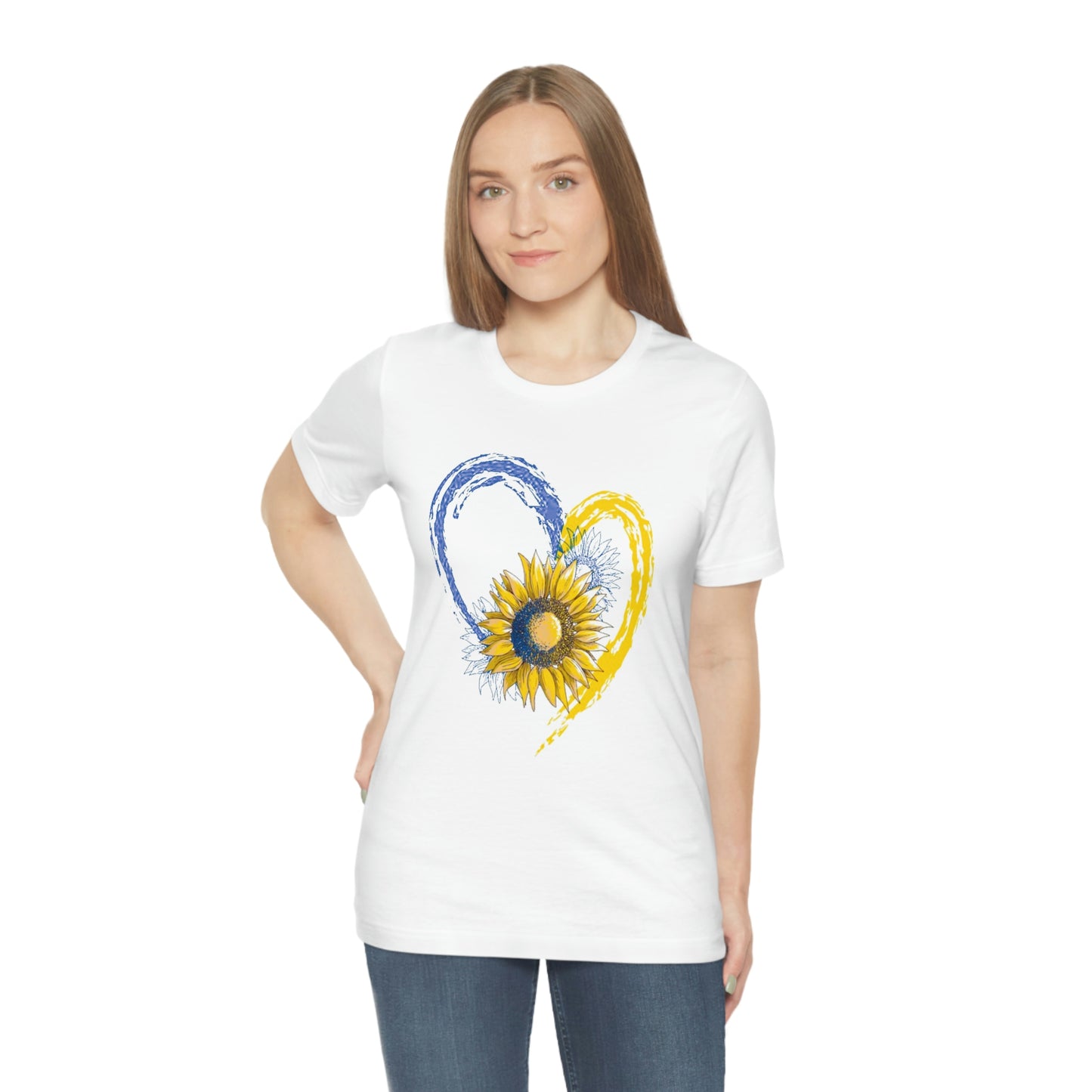 MarcheN™ - T-Shirt Unisex Ukraine Heart