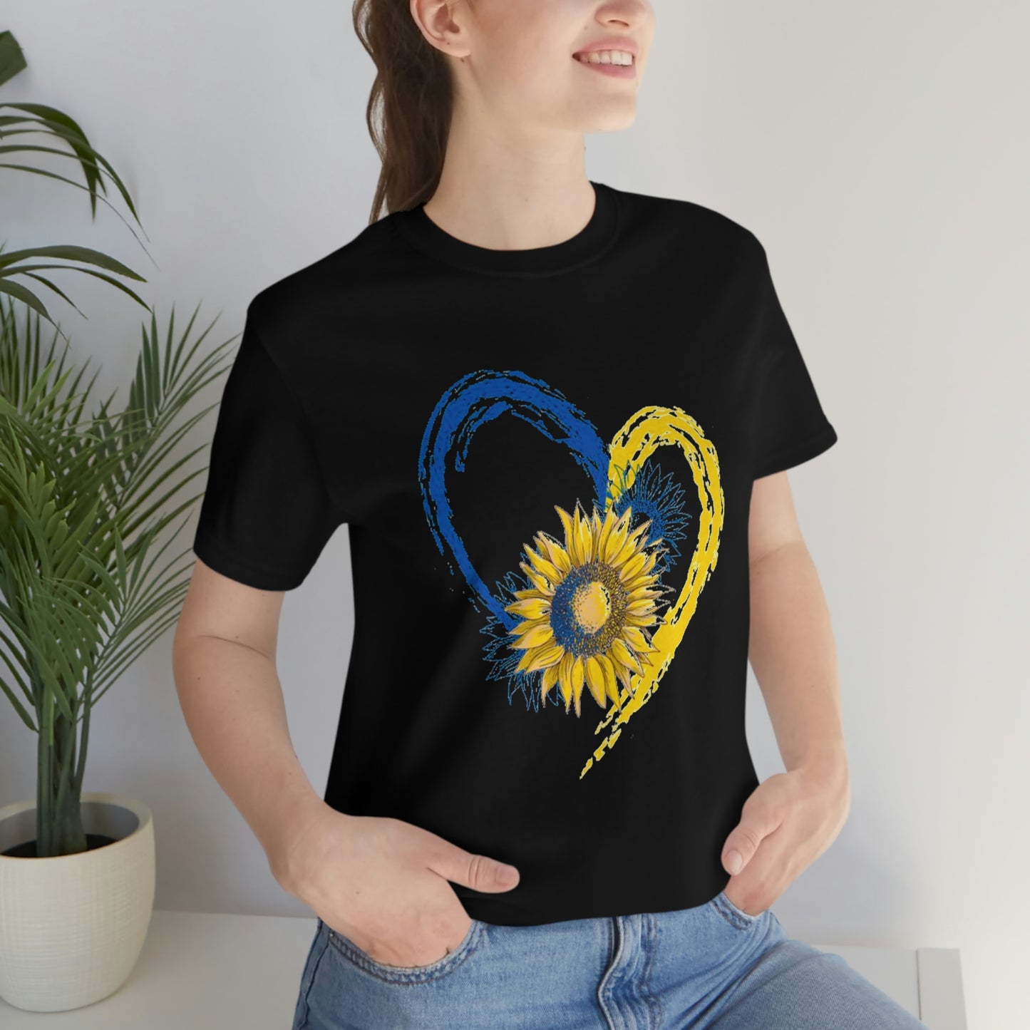 MarcheN™ - T-Shirt Unisex Ukraine Heart