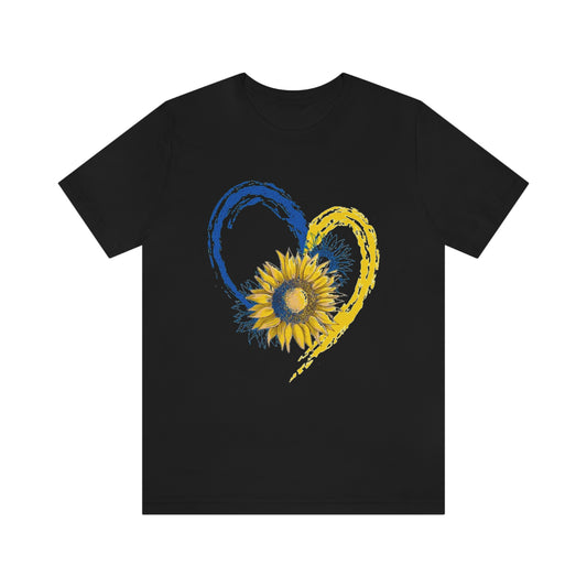 MarcheN™ - T-Shirt Unisex Ukraine Heart